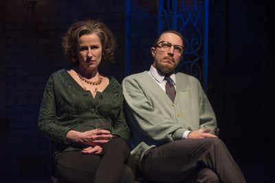 Karen Janes Woditsch (Martha) and John Hoogenakker Photo