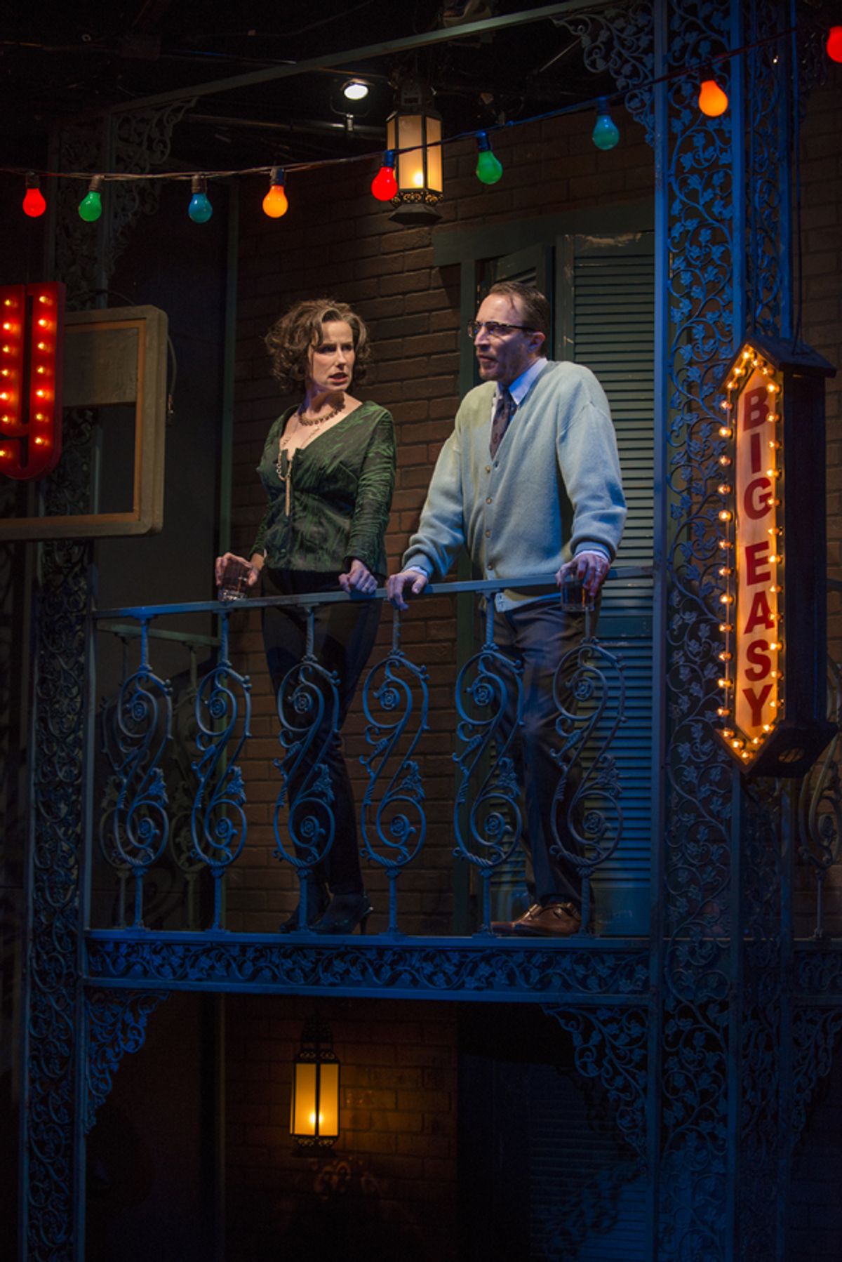 Karen Janes Woditsch (Martha) and John Hoogenakker at 