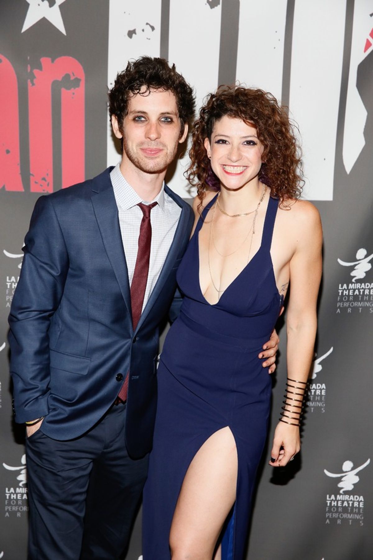 Cast members Sean Garner and Jordan Kai Burnett  at 