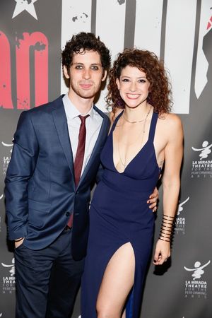 Cast members Sean Garner and Jordan Kai Burnett  Photo