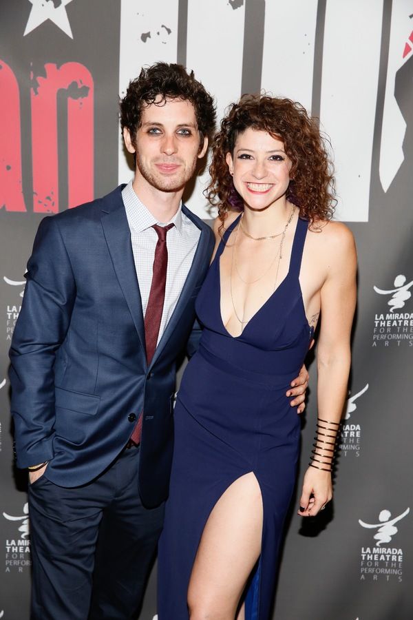 Cast members Sean Garner and Jordan Kai Burnett  Photo