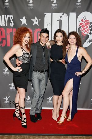 Cast members Adrianna Rose Lyons, A.J. Mendoza, Ashley Loren and Jordan Kai Burnett @ BroadwayWorld Cast members Adrianna Rose Lyons, A.J. Mendoza, Ashley Loren and Jordan Kai Burnett Photo