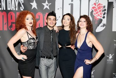 Adrianna Rose Lyons, A.J. Mendoza, Ashley Loren and Jordan Kai Burnett Photo