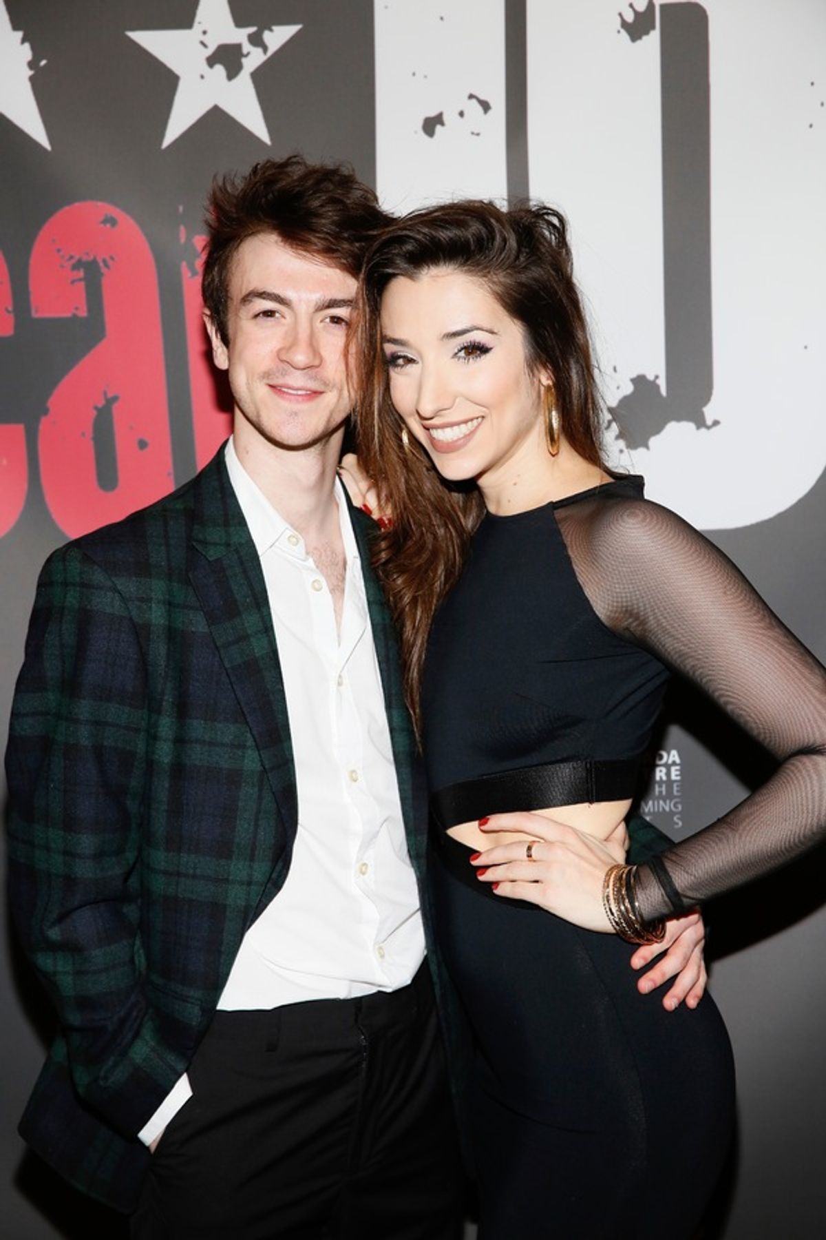 Cast members Patrick Reilly and Ashley Loren at 