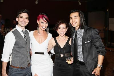 Billy Kametz, Nina Schreckengost, Dana Solimando and Chris Marcos  Photo