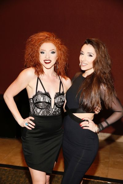 Cast members Adrianna Rose Lyons and Ashley Loren  Photo