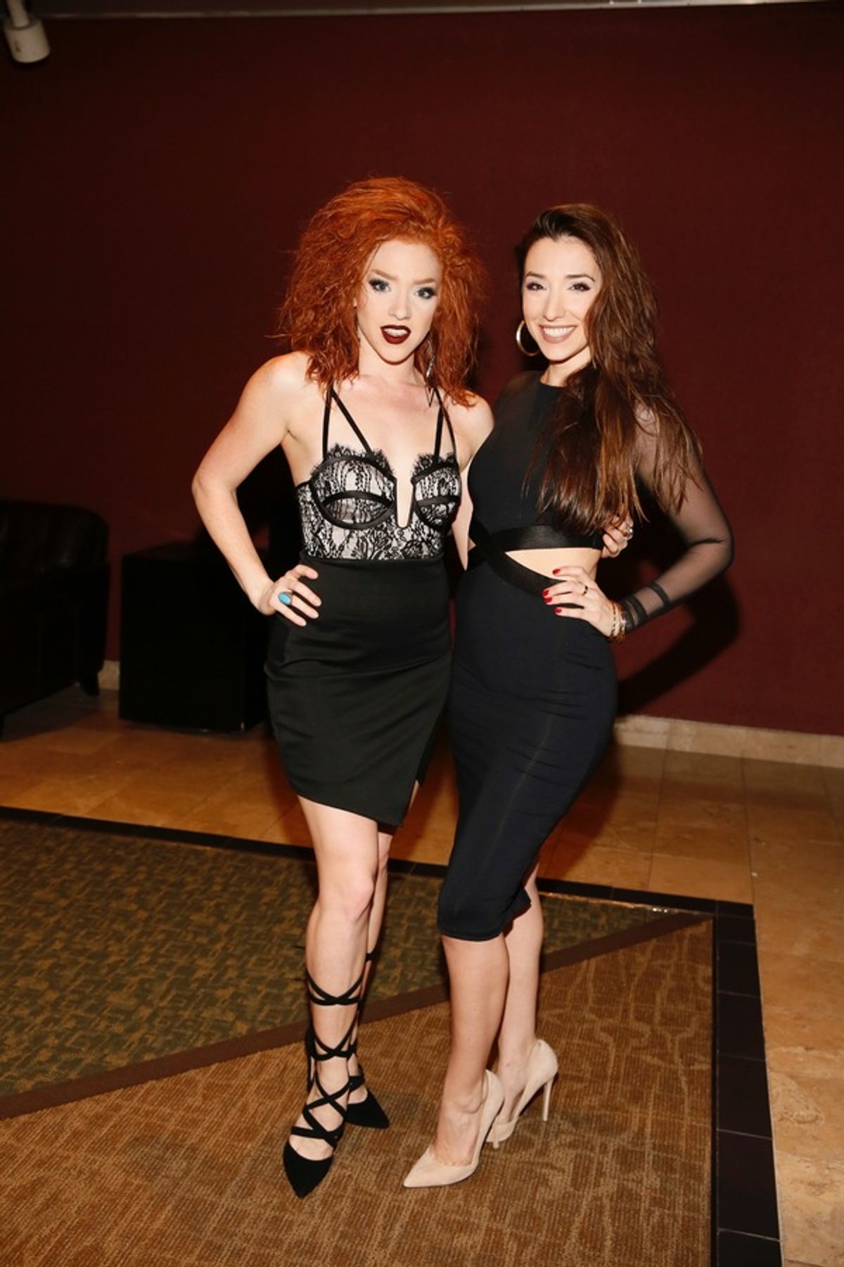 Adrianna Rose Lyons and Ashley Loren at 