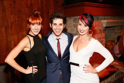 Actress Jenna Wright and cast members Sean Garner and Nina Schreckengost Photo