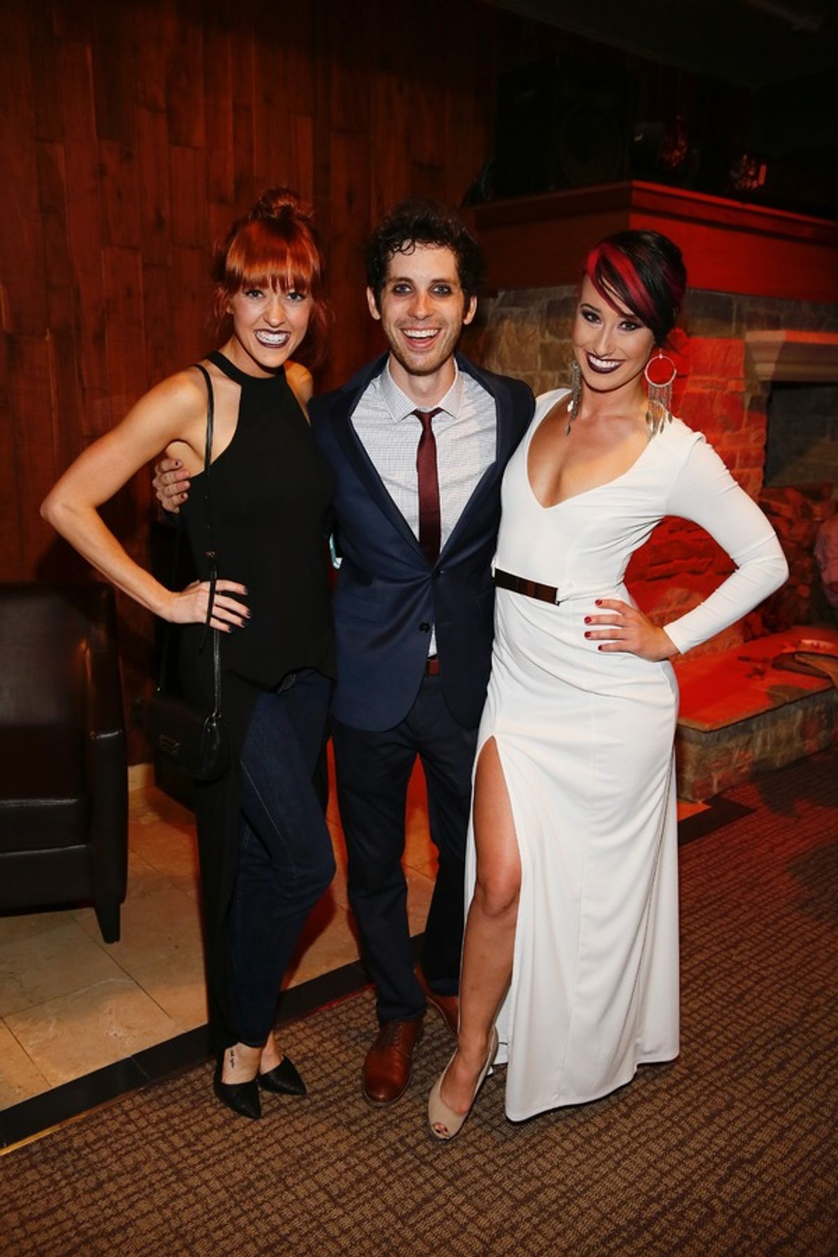 Jenna Wright and Sean Garner and Nina Schreckengost at 