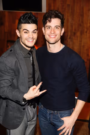 A.J. Mendoza and actor Jeffrey Todd @ BroadwayWorld A.J. Mendoza and actor Jeffrey Todd Photo