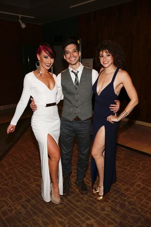 Nina Schreckengost, Billy Kametz and Jordan Kai Burnett  Photo