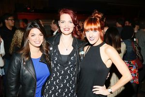 Kira Alemania, Hair and Makeup Designer Katie McCoy and actress Jenna Wright @ BroadwayWorld Kira Alemania, Hair and Makeup Designer Katie McCoy and actress Jenna Wright Photo