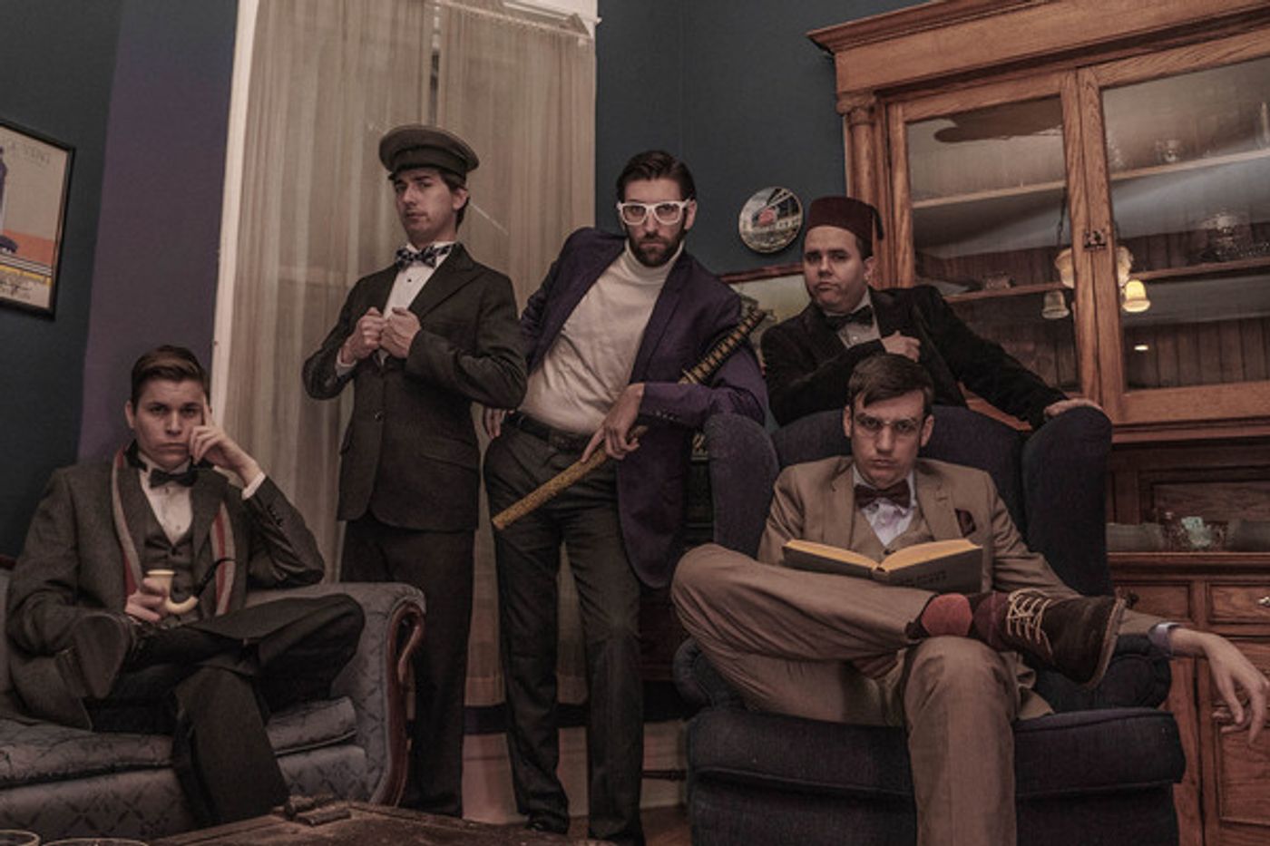 Photo Flash: Meet the Cast of 'CLUED IN' at Second City's Beat Lounge  Image