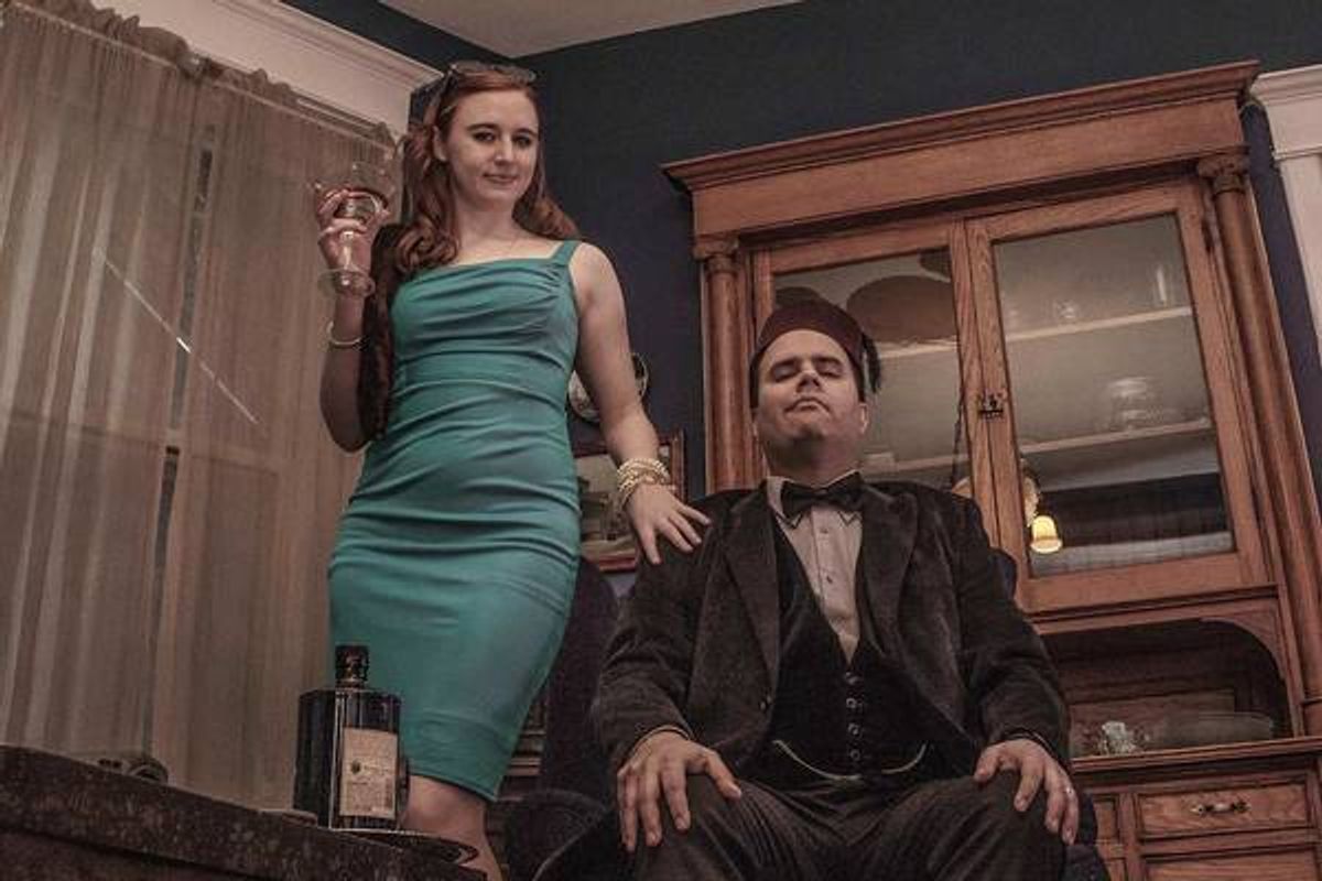 Marybeth Kram, Jason Stockdale at 