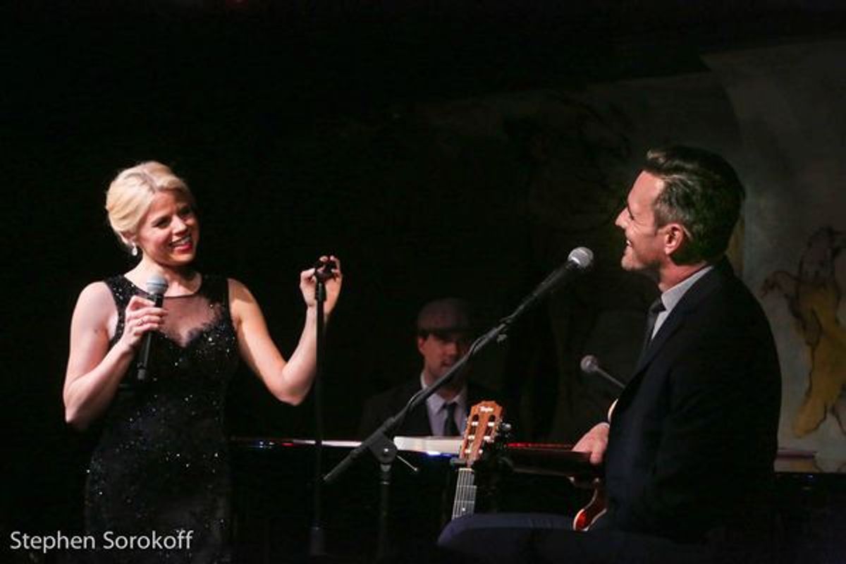 Megan Hilty & Brian Gallagher at 