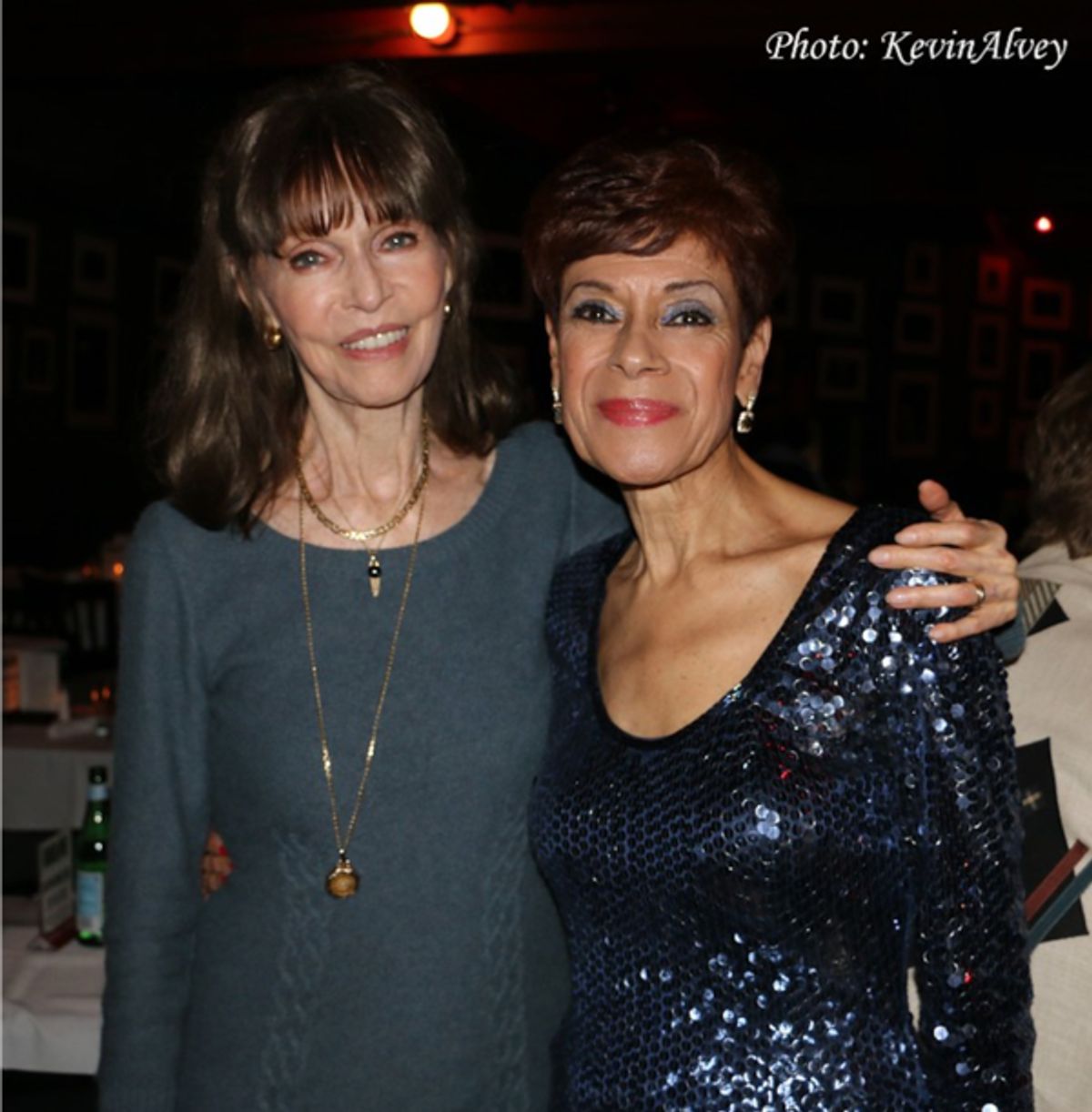 Barbara Feldon, Iris Williams at 