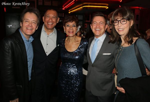 Eric Comstock, Frank Dain, Iris Williams, Jeff Harnar, Barbara Feldon Photo