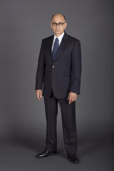 Ned Eisenberg as Menachem Begin Photo