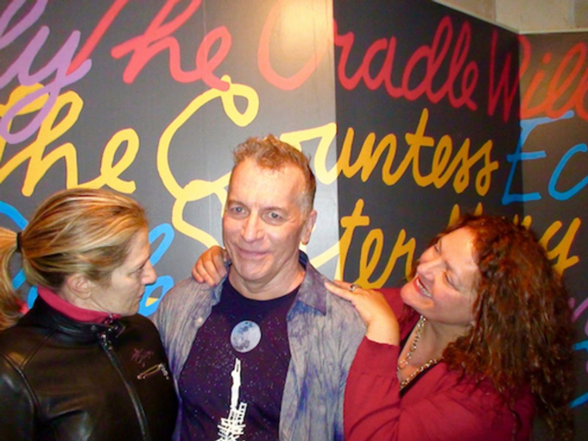 Edie Falco and Aida Turturro at 