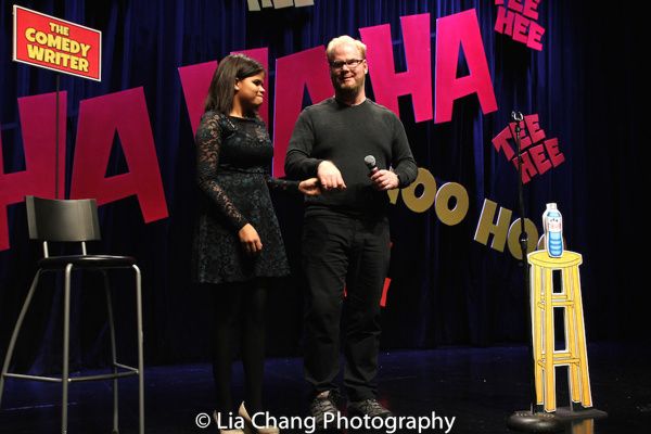 Project member Karen Tineo, age 13, wrote stand-up that was performed by Jim Gaffigan Photo