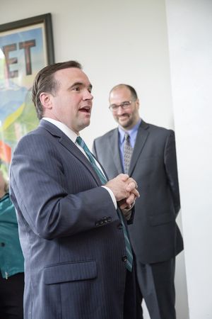 John Cranley and Brian Isaac Phillips @ BroadwayWorld John Cranley and Brian Isaac Phillips Photo