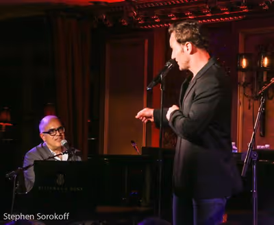 David Yazbeck & Patrick Wilson Photo