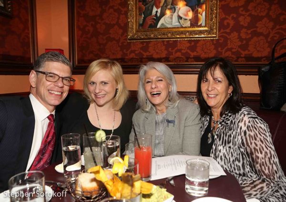 Jack Tantleff, Haley Swindal Tantleff, Jamie deRoy, Paula Kaminsky at 