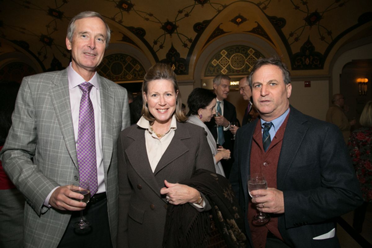 John Talty, Katy Kaplan, Andrew Kaplan at 
