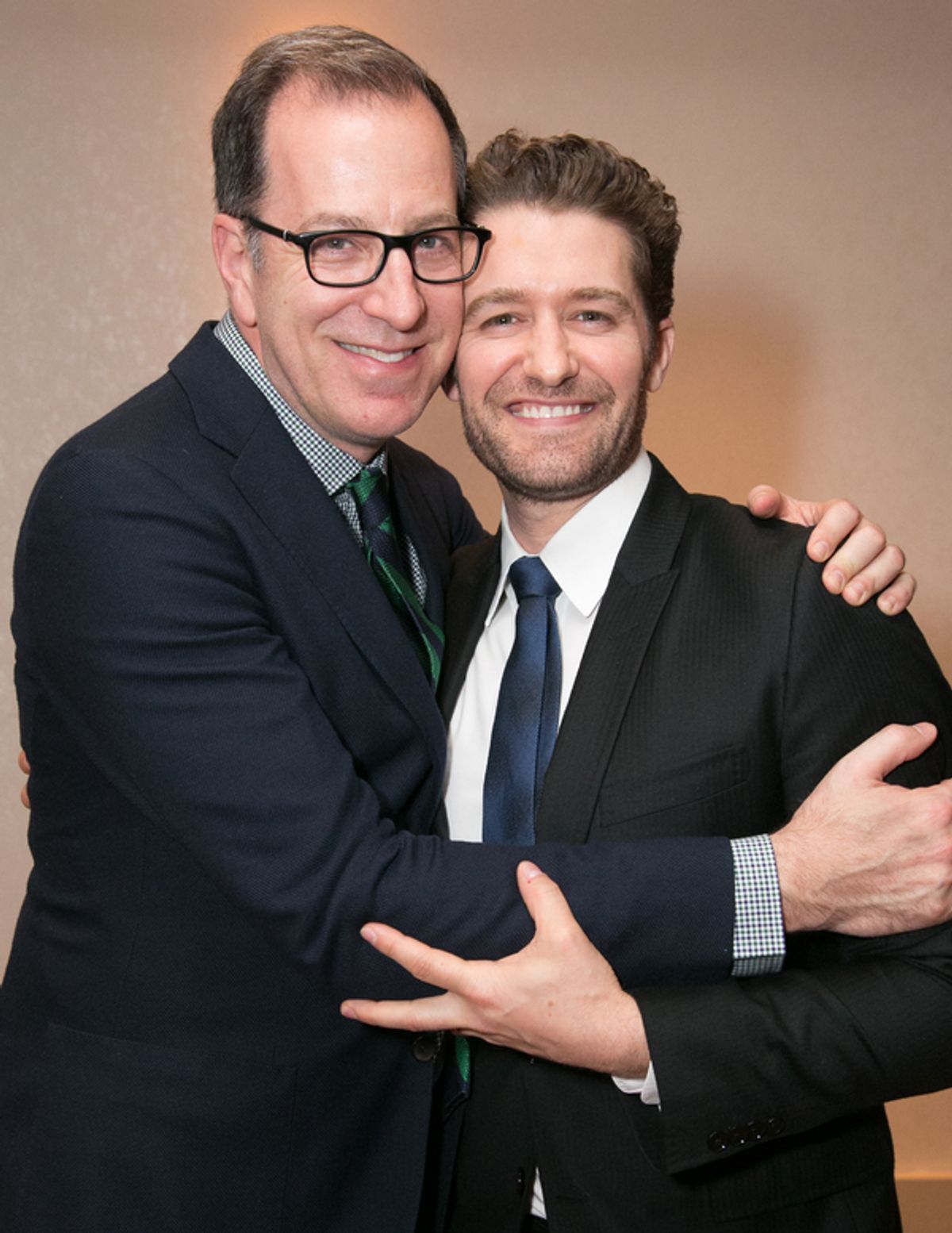 Ted Sperling and Matthew Morrison at 