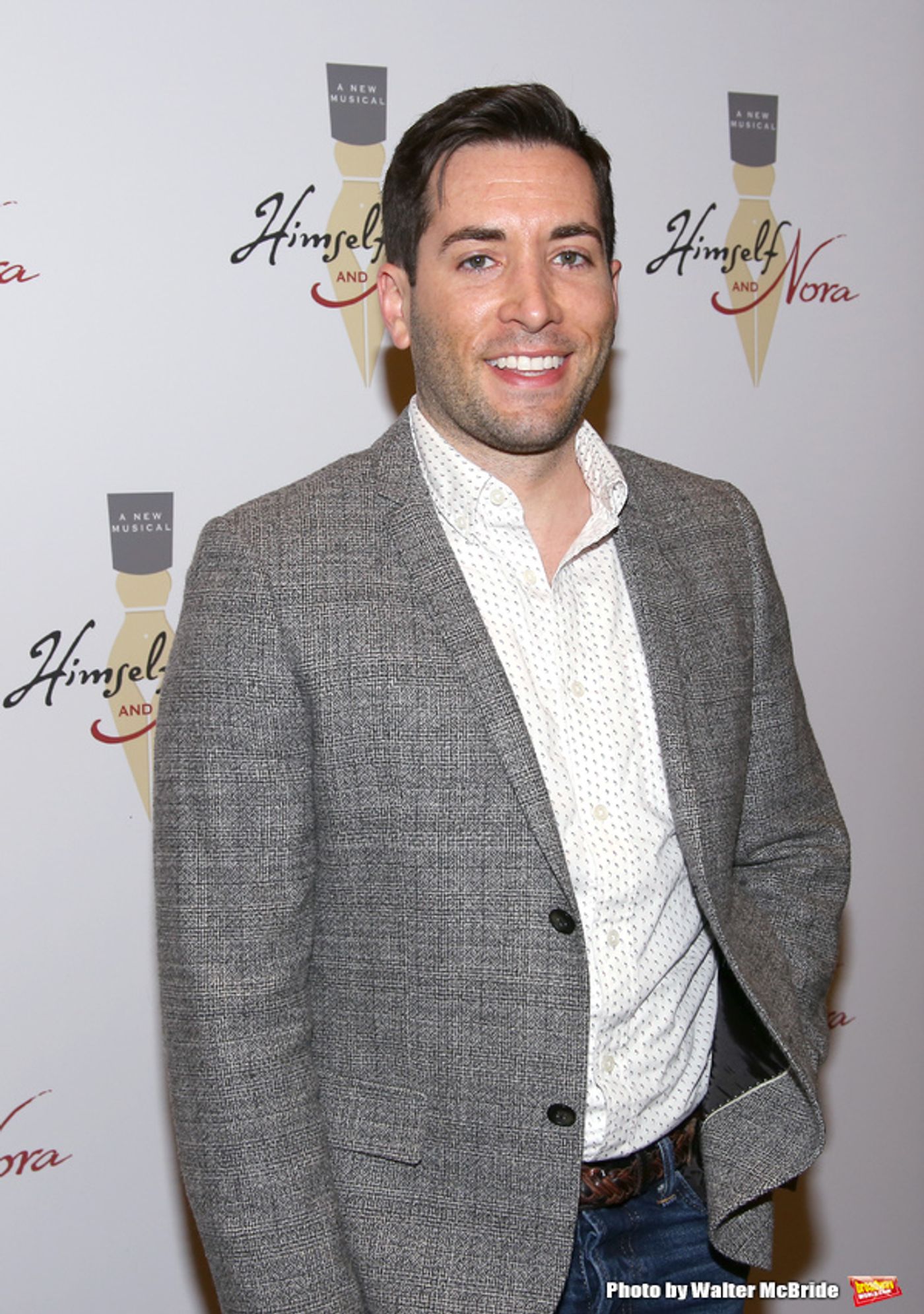 Photo Coverage: Matt Bogart, Whitney Bashor and the Company of HIMSELF AND NORA Meets the Press  Image