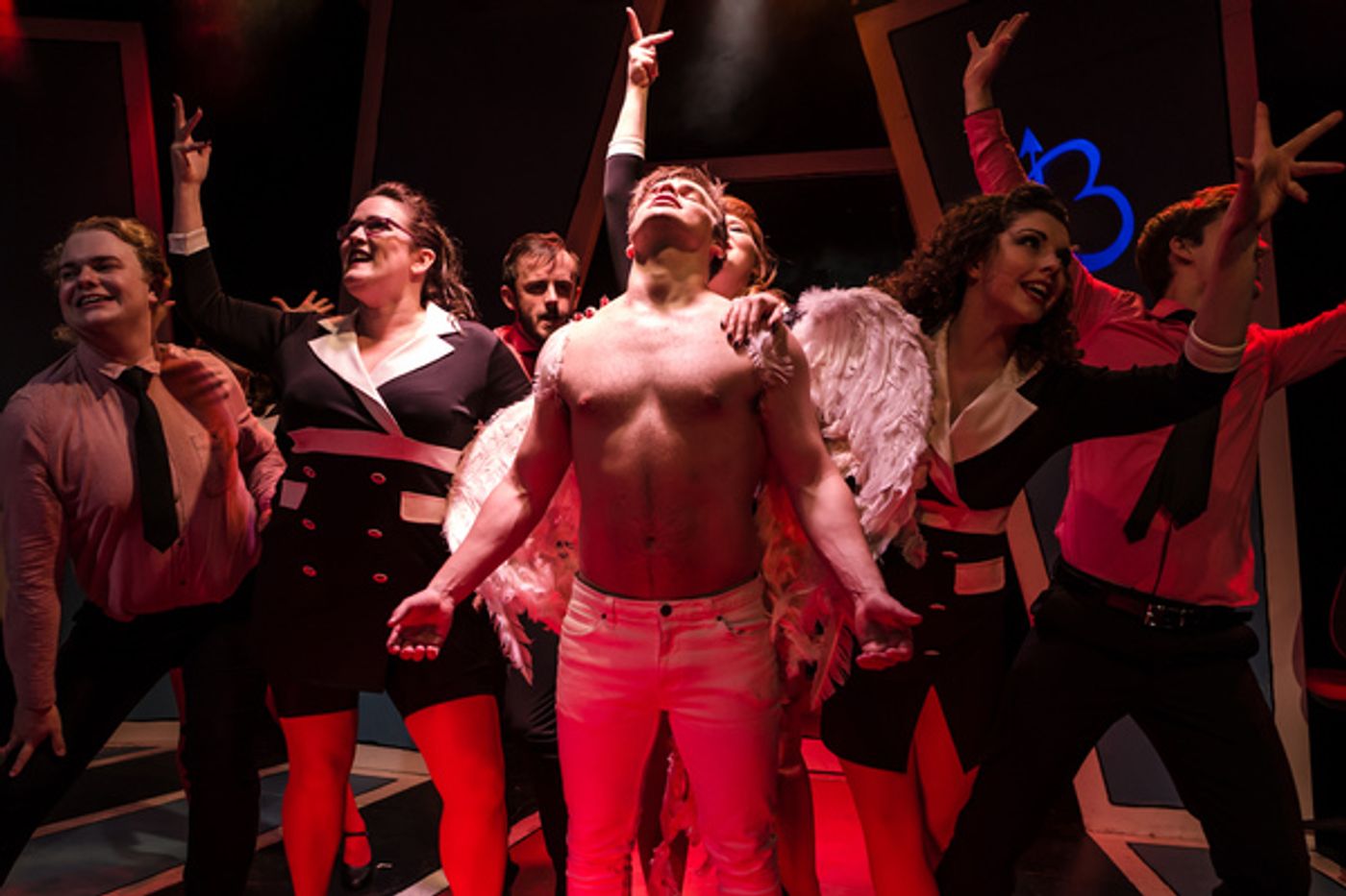 Photo Flash: A Heavenly First Look at Alex Green and More in DEVILISH! World Premiere  Image