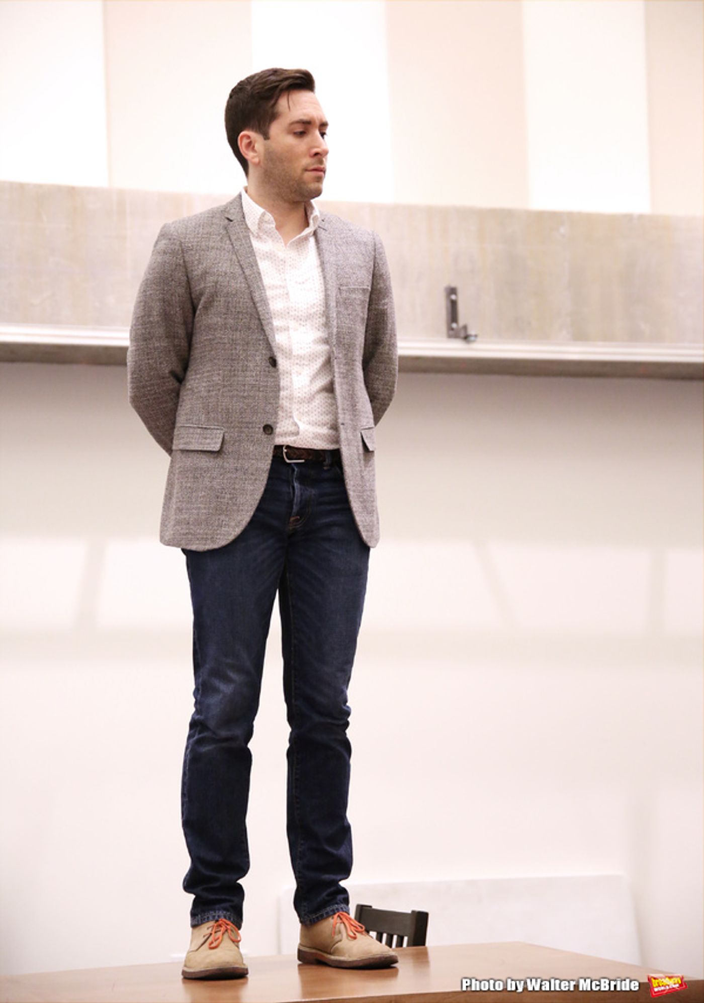 Photo Coverage: In Rehearsal with Matt Bogart, Whitney Bashor & the Cast of HIMSELF AND NORA  Image