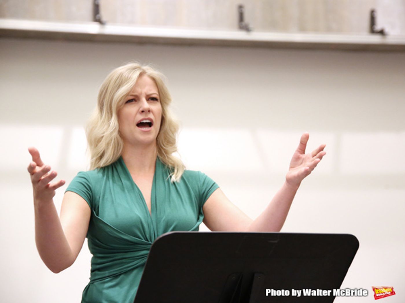 Photo Coverage: In Rehearsal with Matt Bogart, Whitney Bashor & the Cast of HIMSELF AND NORA  Image