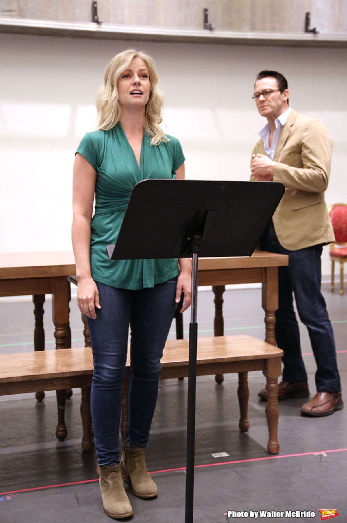 Whitney Bashor and Matt Bogart at 