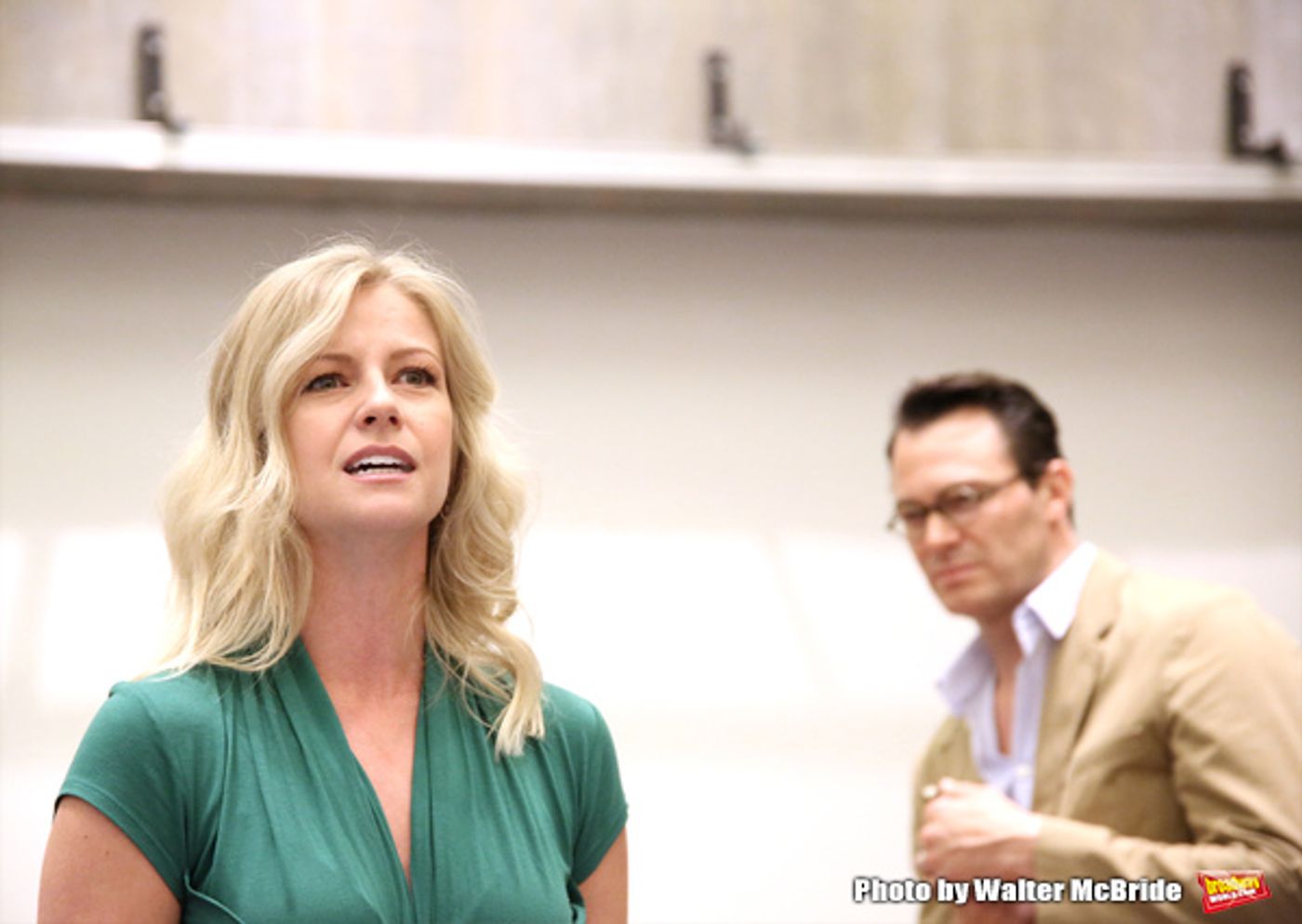 Photo Coverage: In Rehearsal with Matt Bogart, Whitney Bashor & the Cast of HIMSELF AND NORA  Image