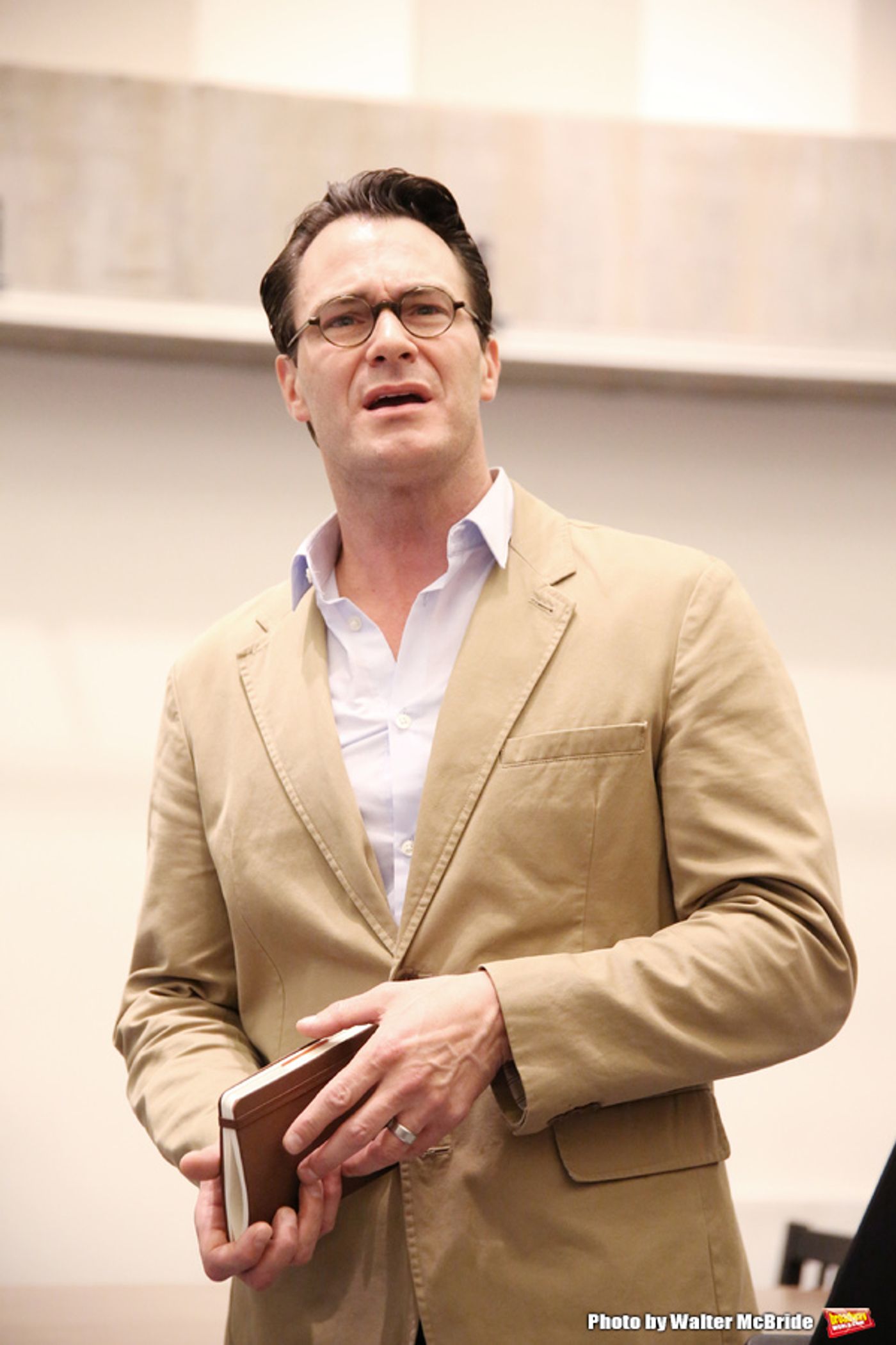 Photo Coverage: In Rehearsal with Matt Bogart, Whitney Bashor & the Cast of HIMSELF AND NORA  Image