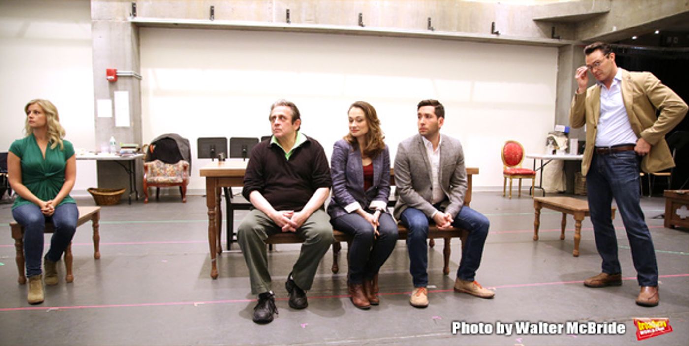 Photo Coverage: In Rehearsal with Matt Bogart, Whitney Bashor & the Cast of HIMSELF AND NORA  Image