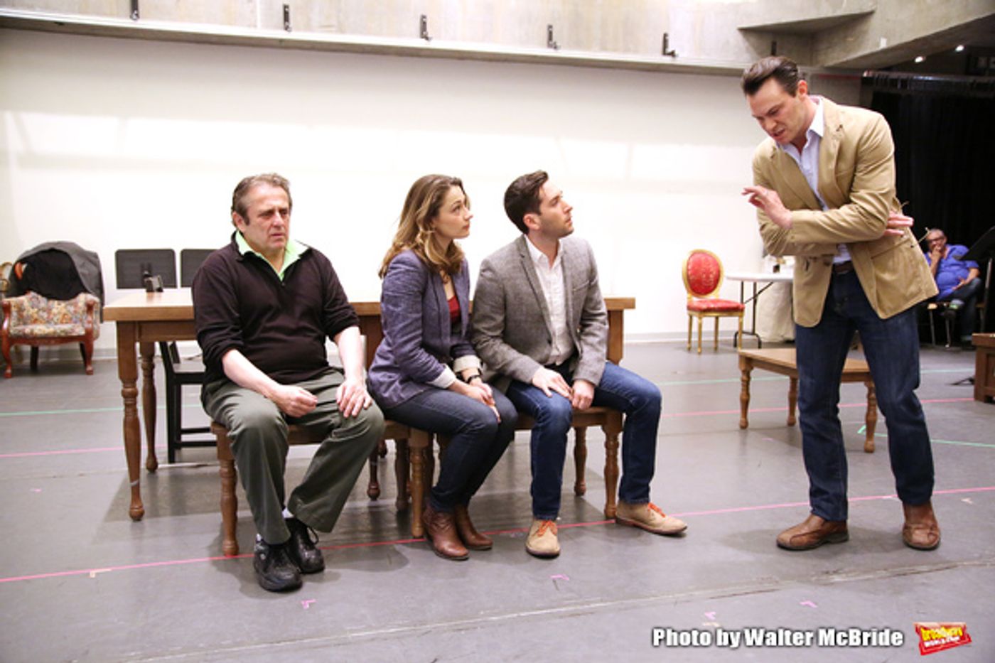 Photo Coverage: In Rehearsal with Matt Bogart, Whitney Bashor & the Cast of HIMSELF AND NORA  Image