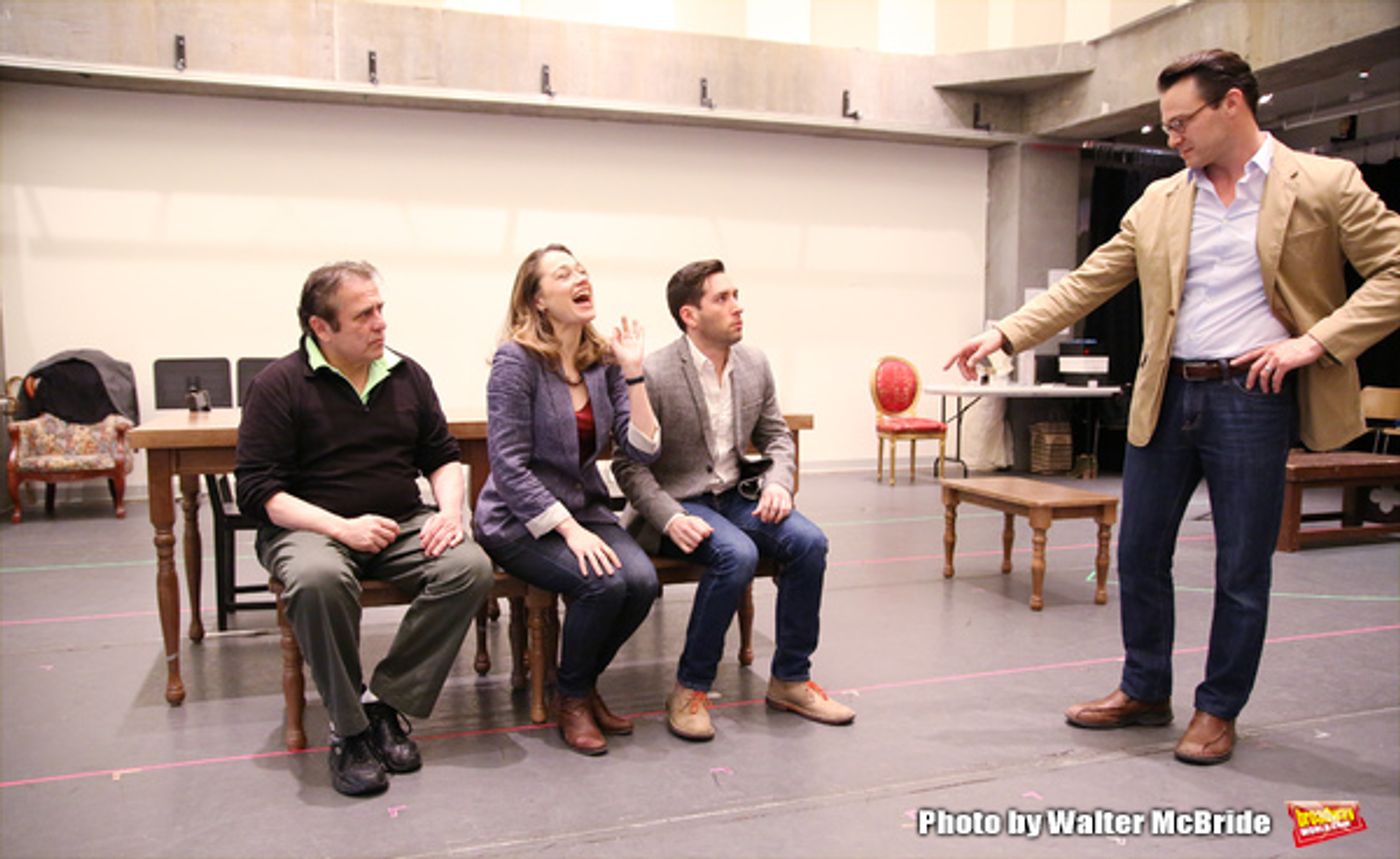 Photo Coverage: In Rehearsal with Matt Bogart, Whitney Bashor & the Cast of HIMSELF AND NORA  Image