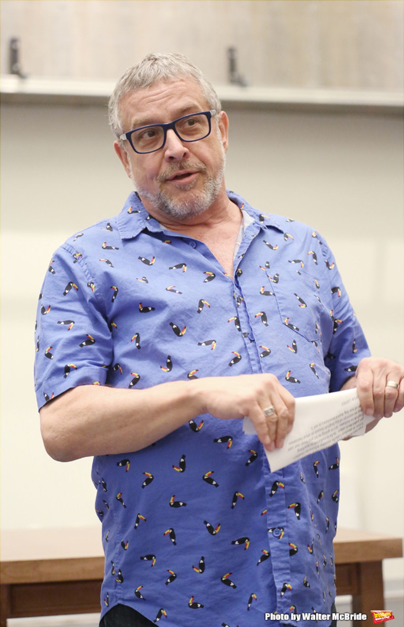 Photo Coverage: In Rehearsal with Matt Bogart, Whitney Bashor & the Cast of HIMSELF AND NORA  Image