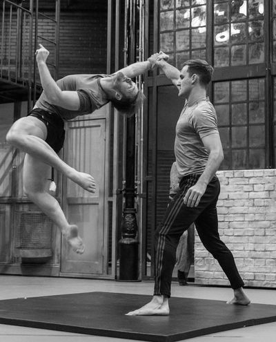 Ashley Andrews (Stephen) and Jason Winter (Charlie) Photo