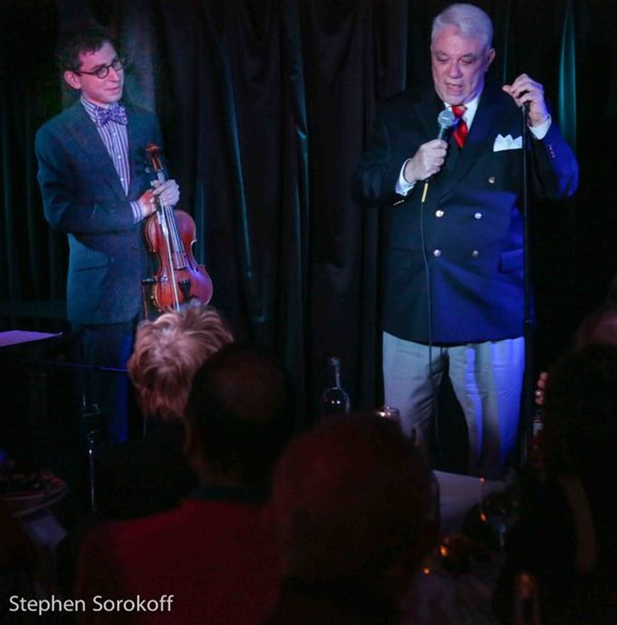 Aaron Weinstein & Rex Reed at 