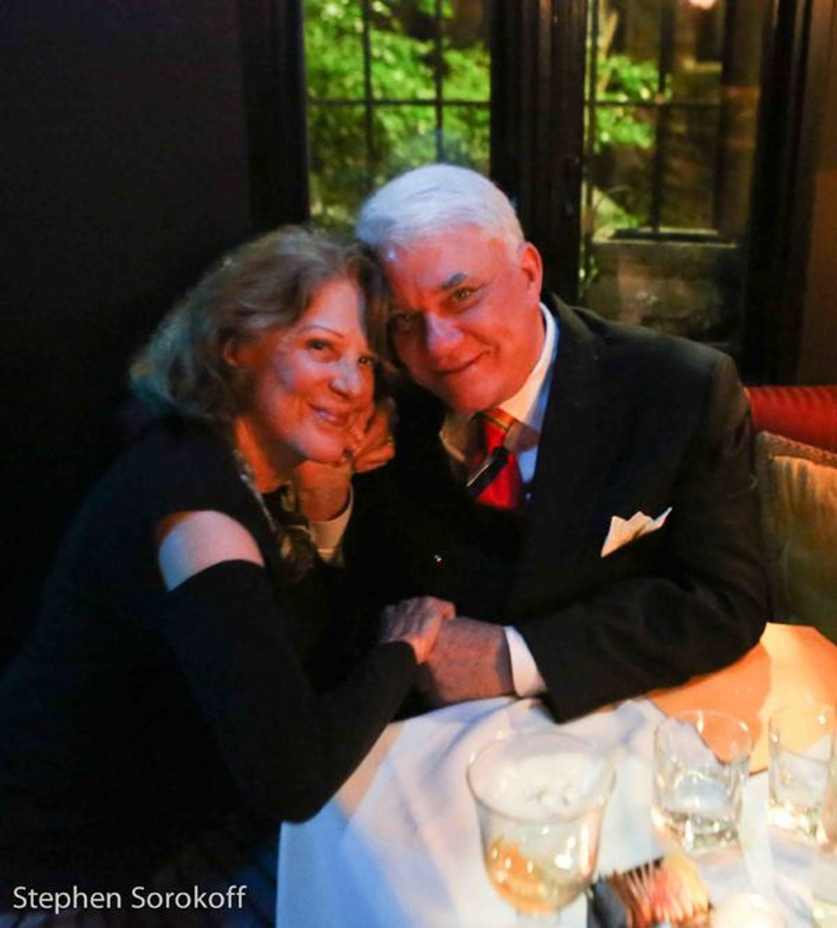 Linda Lavin & Rex Reed at 