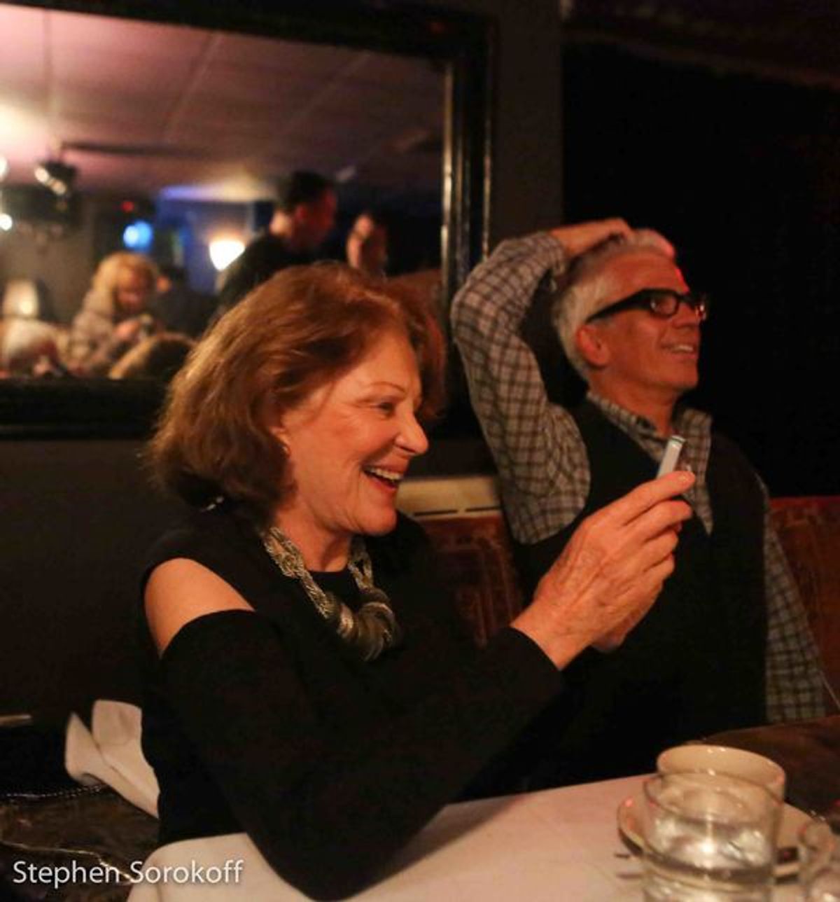 Linda Lavin & Steve Bakunas at 