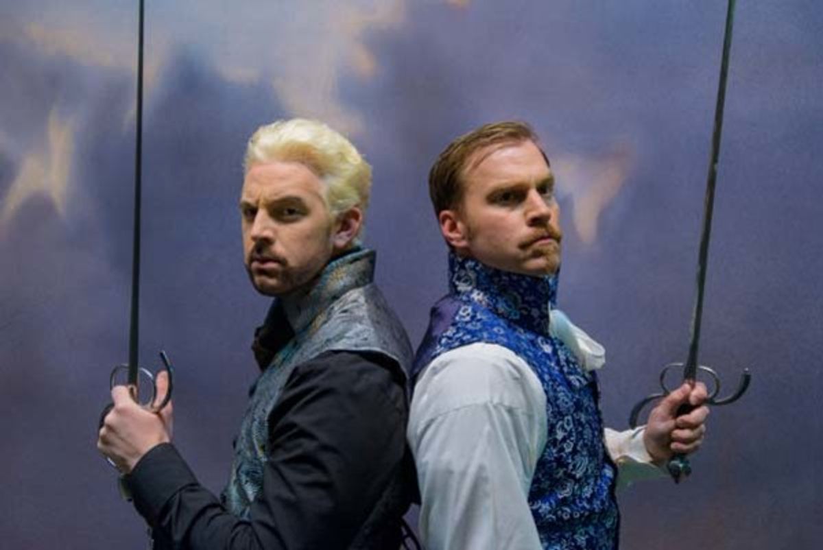 Matt Farcher and Darren Ritchie  at 