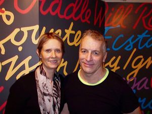 Cynthia Nixon and Bill Bowers Photo