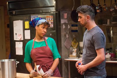 Ayanna Berkshire and John San Nicolas Photo