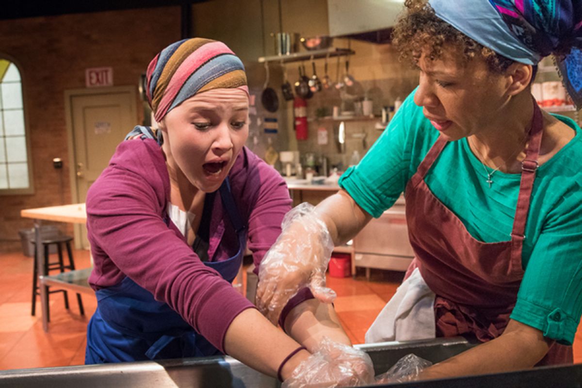 Jahnavi Alyssa and Ayanna Berkshire at 