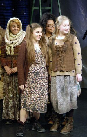 Crystal Phitts, Cassie Barckett, Amy Tolentino and Emily Lang @ BroadwayWorld Crystal Phitts, Cassie Barckett, Amy Tolentino and Emily Lang Photo