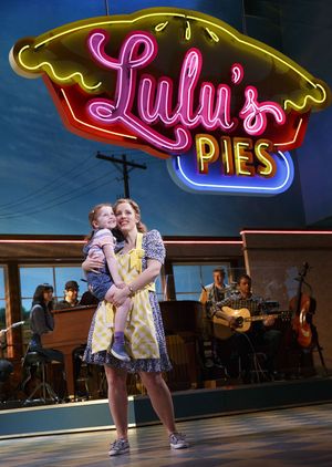 Jessie Mueller holding Claire Keane @ BroadwayWorld Jessie Mueller holding Claire Keane Photo